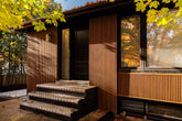 Interior & Exterior  Slat Wall Panels Wood Brown